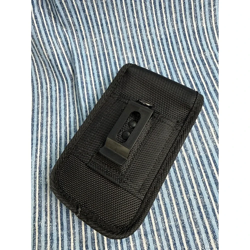 Nylon Belt Clip Holster Carrying Pouch Case For iPhone 16 15 14 13 12 11 Pro 6x3